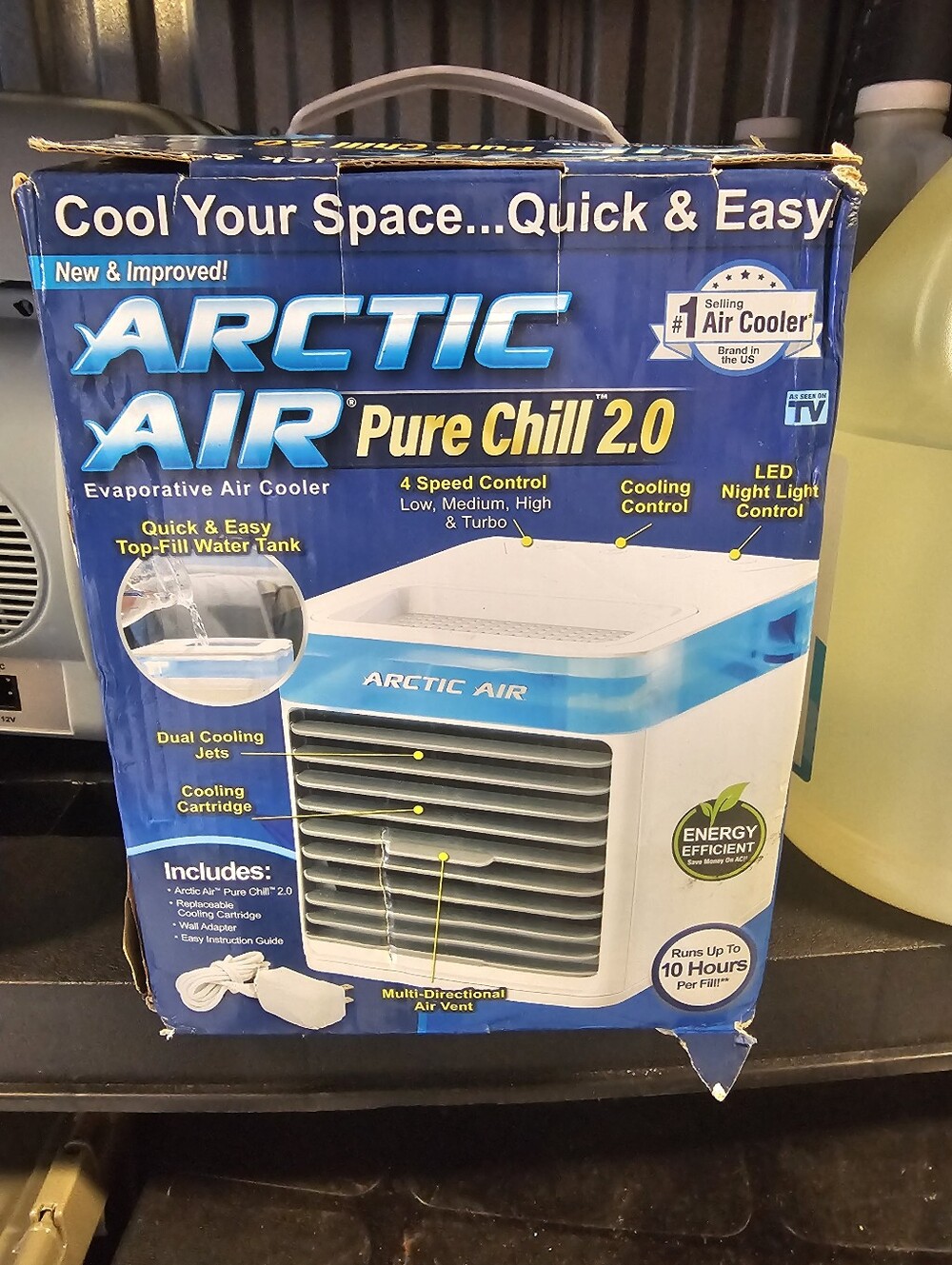 Artic AIR Pure Chill 2.0 Personal Space Cooler - White/Gray - Picture 3 of 5